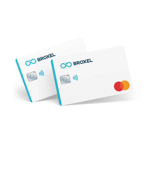 2 Tarjetas Broxel Contactless