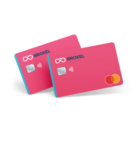 2 Tarjetas Broxel Contactless